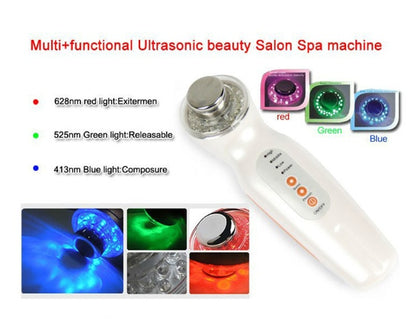 Masajeador facial LED