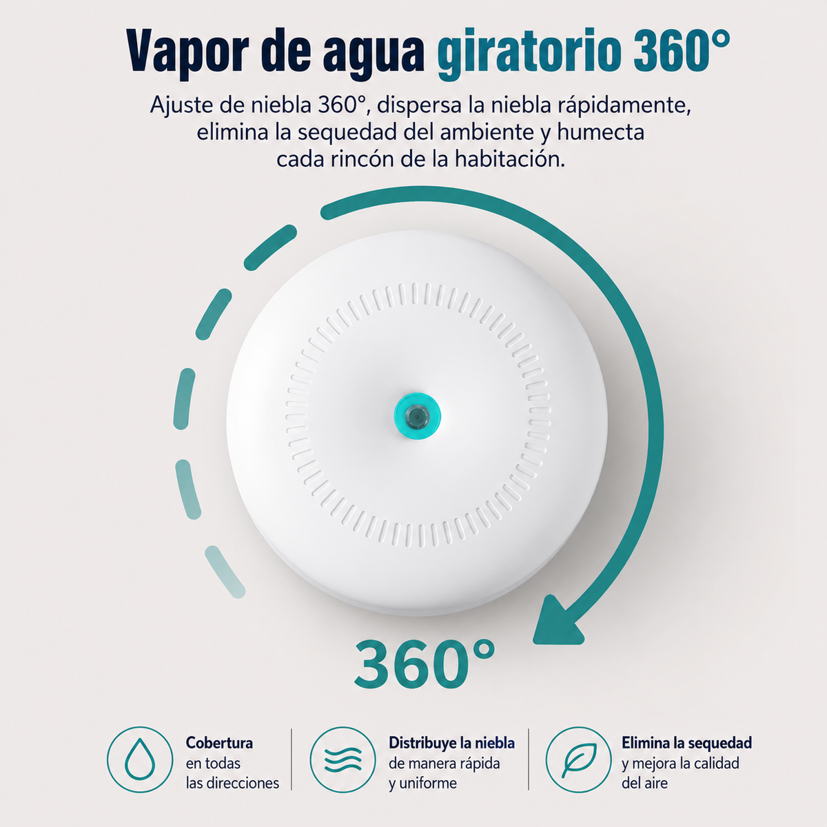Humidificador Ultrasónico LED 420 ml | Transforma tu hogar en un espacio más fresco y relajante