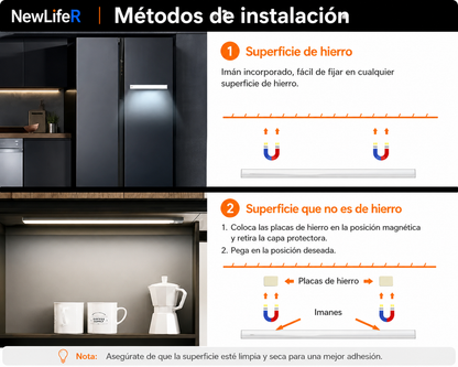 Lámpara LED Inteligente con Sensor/💡 Entra, se enciende y listo. Ilumina justo cuando la necesitas.
